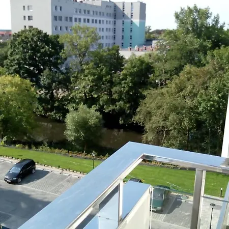 公寓 Al-dom Apartament Przyjazny Na Wyspie Solnej 科沃布热格